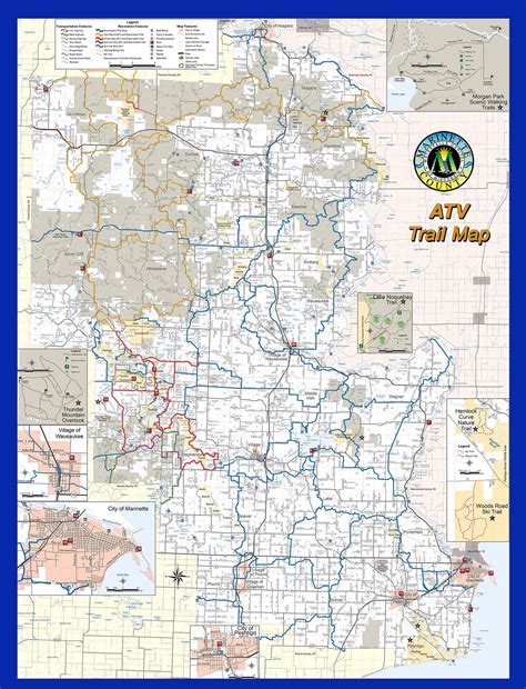 Marinette County Atv Trail Map