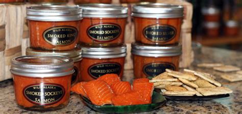 Canned Smoked Salmon - Wild King & Sockeye Salmon From Alaska