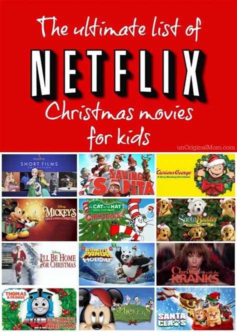 Netflix Christmas Movies for Kids - unOriginal Mom