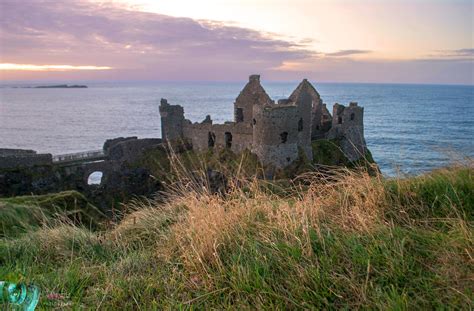 Dunluce Castle | A photograph of Dunluce Castle at sunset. S… | Flickr