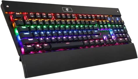 Amazon.com: HUO JI E-Element Z-77 Multicolor Rainbow LED Backlit Chroma ...