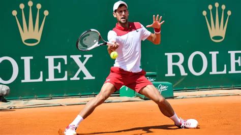 Novak Djokovic practiced in Belgrade today, then went to Monte Carlo