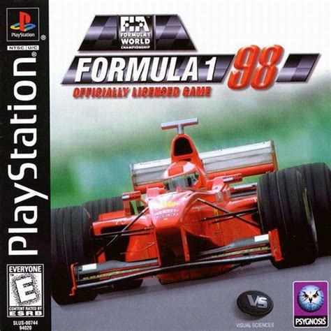 Formula 1 98 for Sony Playstation - The Video Games Museum