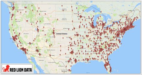 T.J.Maxx Store Map - Red Lion Data