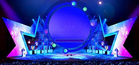 Colorful stage background poster | Stage backdrop design, Stage set design, Stage design