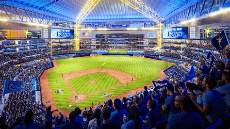 Tampa Bay Rays are "here to stay," will build huge new stadium in St ...