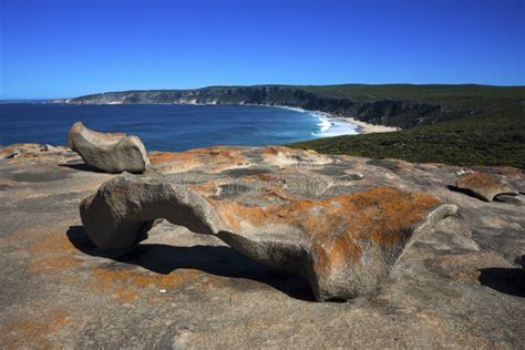 Remarkable Rocks Flinders Chase Stock Image - Image of famous ...