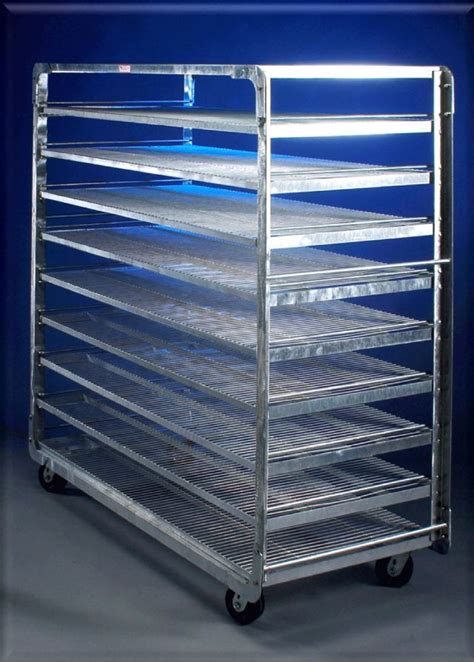 Mobile Bread Rack Galvanized - New | BakeryEquipment.com is your bakery equipment source! New ...