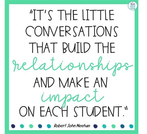 How To Advice for Building Positive Relationships with Students - Think ...