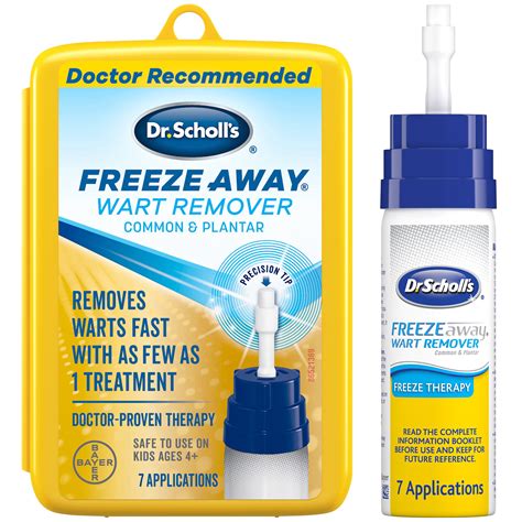 Dr. Scholl's Freeze Away Wart Remover, 7 Treatments - Walmart.com ...