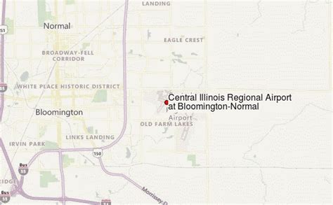 Central Illinois Regional Airport at Bloomington-Normal Location Guide