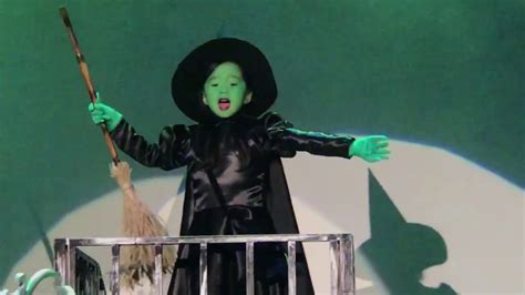 Erin plays Elphaba in Wicked - Defying Gravity - YouTube