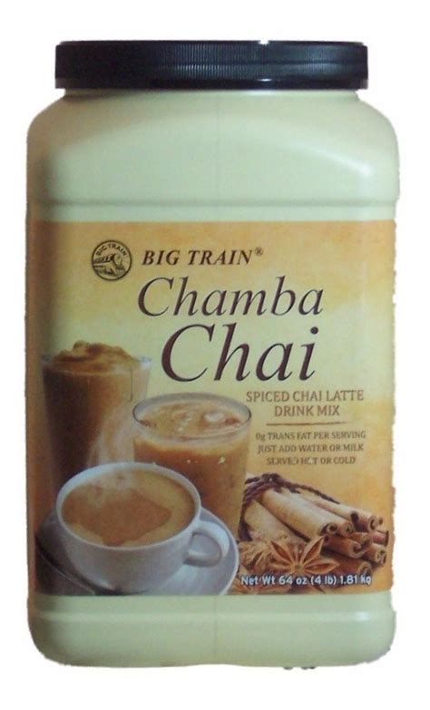 Chamba Chai Latte En Polvo Mateadas Te Chai 1.8 Kilos | Mercado Libre