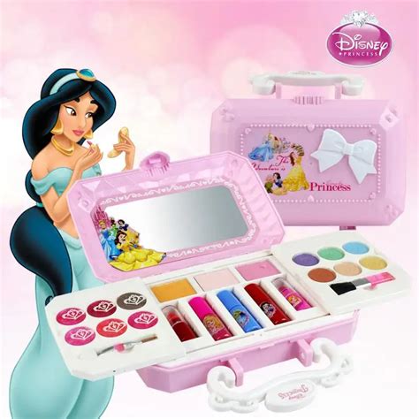 Disney Cosmetics Play Set Princess Makeup Kit Non Toxic Cosmetic Makeup Kit Box Princess ...