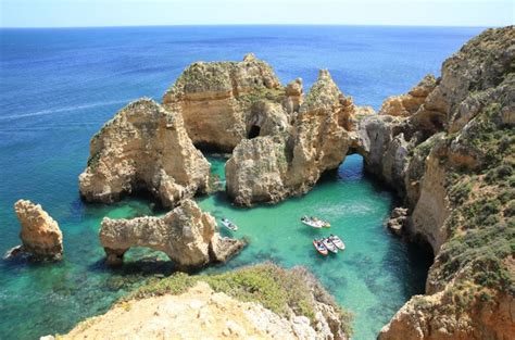 Ponta da Piedade is a natural wonder in the Algarve, consisting of incredible rock formations ...