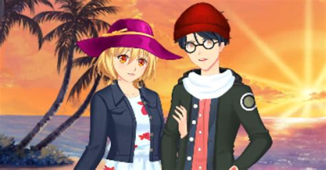 Anime Couple Dress Up - العب Anime Couple Dress Up على كريزي جيمز