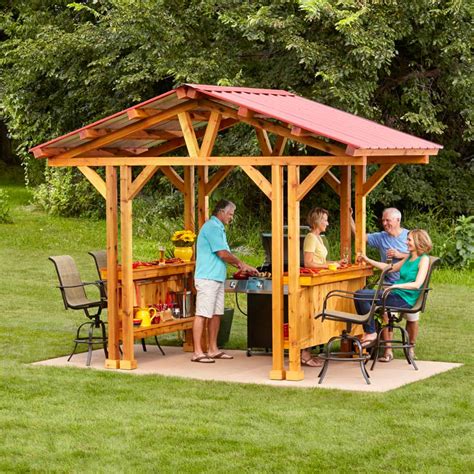 Grill Gazebo Plans: Make a Grillzebo! | Grill gazebo, Gazebo plans ...