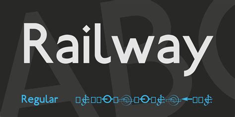 Railway Font FREE Download & Similar Fonts | FontGet