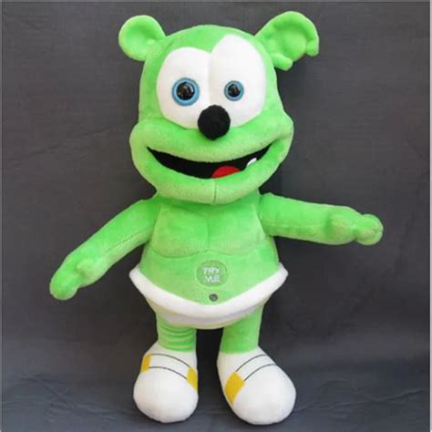 Aliexpress.com : Buy Cartoon Gummy Bear Plush Toys 30CM Brinquedos Soft Toy With Music I am Your ...