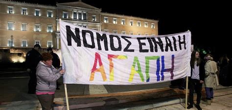 Despite Strong Opposition from Church, Greece Passes Civil Union Benefits for Same Sex Couples ...