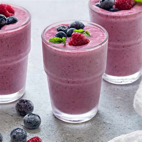 Frozen Berry Smoothie Recipe Without Yogurt | Deporecipe.co