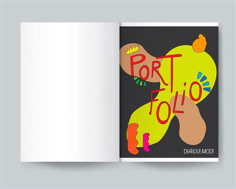 Book design - portfolio on Behance