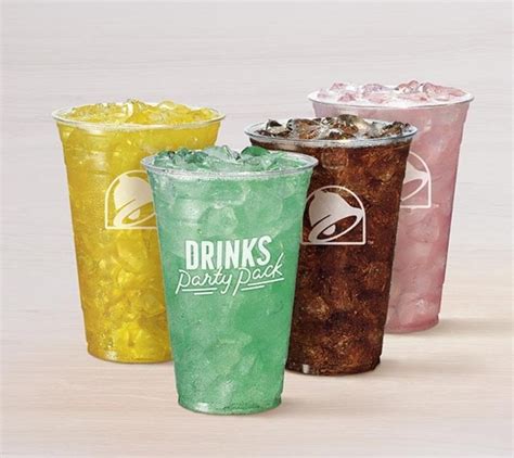 Taco Bell Is Selling New Drinks Party Pack For $4 - The Fast Food Post