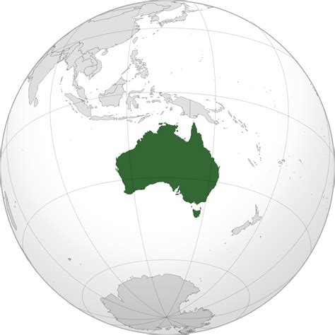 Australia Location Map - Geographic Media