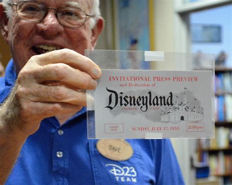 Disneyland Opening Day Ticket (front) in the Disney Archiv… | Flickr