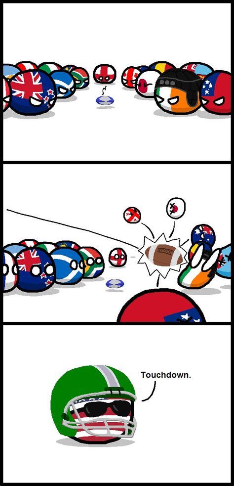 Rugby World Cup (USA, and more) by brain4breakfast #polandball #countryball | Funny art memes ...