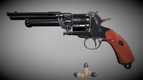 LeMat Revolver - Buy Royalty Free 3D model by Wallerion [2e14140] - Sketchfab Store