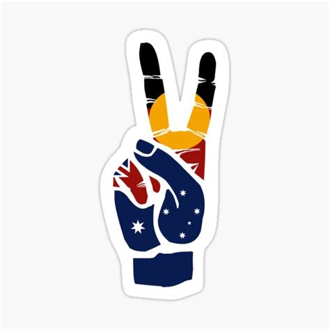 "Aboriginal flag" Sticker by Byrnsey | Redbubble