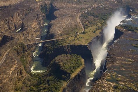 Aerial Overview Of Victoria Falls Photograph by Ralph Lee Hopkins