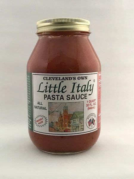 12/32oz Cleveland's Own Little Italy Pasta Sauce