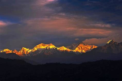 Kanchenjunga Sunrise - Digital Art - Posters by Tallenge | Buy Posters ...