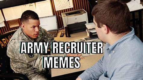 20 Funny Army Recruiter Memes For High Schoolers In 2024