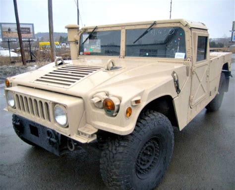 2008 AM General M1113 4x4 Hummer HMMWV s/n 311400 40 Miles On Engine (65 KM) | Hummer, Army ...