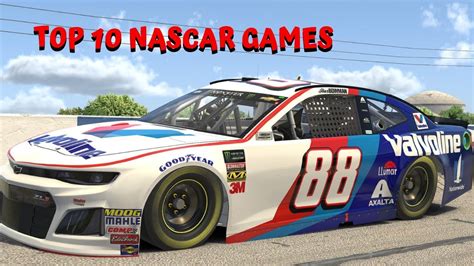 TOP 10 NASCAR GAMES | OLD! - YouTube