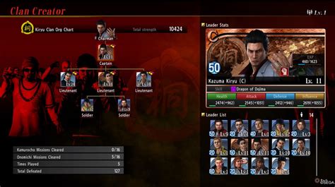 Yakuza 6 Clan Codes and Clan Creator Characters Skill Guide | RPG Site