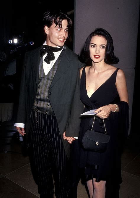 Johnny Depp and Winona Ryder — 1991 | Célébrités, S'habiller, Films cultes