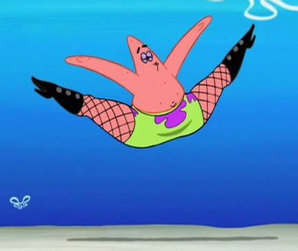 Patrick Star In Heels