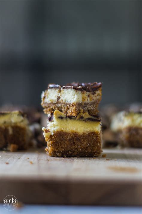 ROLO CHEESECAKE BARS – AMBS LOVES FOOD