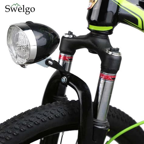 2017 Retro Bicycle Bike 3 LED Front Light Headlight Vintage Mountain Bikes Flashlight Lamp Retro ...