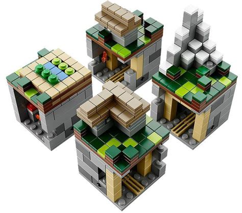 Buy LEGO Minecraft - Micro World: The Village (21105) at Mighty Ape NZ