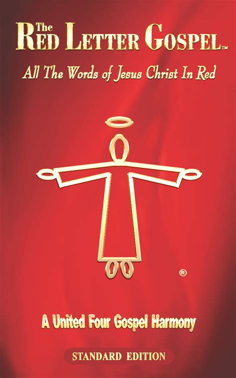 The Red Letter Gospel: All the Words of Jesus Christ in Red by Daniel John | Goodreads