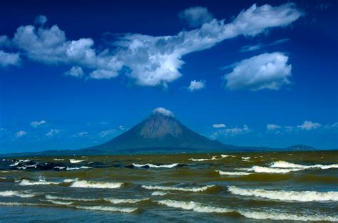 Lake Nicaragua And The Concepcion Volcano | Anthony John Coletti ...