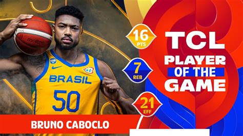 Bruno Caboclo (16 PTS) | TCL Player Of The Game | IRI vs BRA | FIBA ...