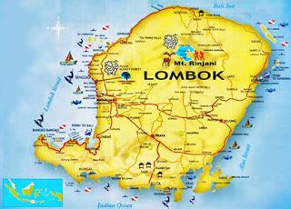 Lombok Alfa Tour and Travel: Peta Pulau Lombok