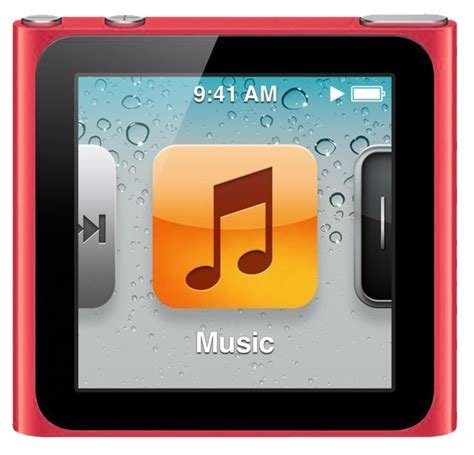 Apple iPod Nano 6th Gen - 16GB - Red – Apple, Tech