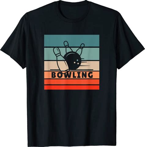 bowling retro style vintage t shirt men - Buy t-shirt designs